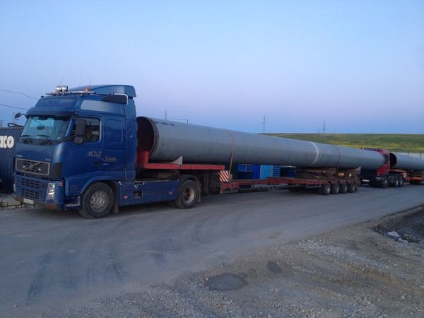 Крупногабаритные перевозки на специальном транспорте